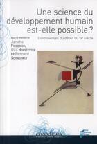 Couverture du livre « Science du développement humain est elle possible? » de  aux éditions Pu De Rennes
