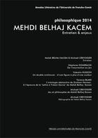 Couverture du livre « Philosophique 2014 ; Mehdi Belhaj Kacem » de Crev Ucciani Louis aux éditions Pu De Franche Comte