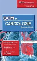 Couverture du livre « Qcm en cardiologie » de Gaspard Suc aux éditions Medicilline