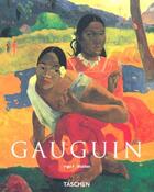 Couverture du livre « Gauguin » de Daniel Walther aux éditions Taschen