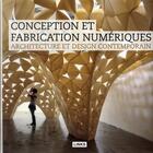 Couverture du livre « Architecture et design contemporain : conception et fabrication numériques » de Jacobo Krauel aux éditions Links