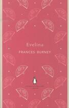 Couverture du livre « Evelina » de Frances Burney aux éditions Adult Pbs