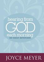 Couverture du livre « Hearing from God Each Morning » de Joyce Meyer aux éditions Faitwords