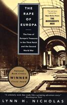 Couverture du livre « The Rape Of Europa The Fate Of Europe'S Treasures In The Third Reich And The Second World War /Angla » de Nicholas Lynn aux éditions Random House Us