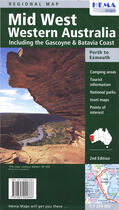 Couverture du livre « Mid West, Western Australia (2nd edition) » de  aux éditions Hema