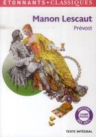 Couverture du livre « Manon Lescaut » de Abbé Prévost aux éditions Flammarion