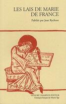 Couverture du livre « Les lais de Marie de France » de Marie De France aux éditions Honore Champion