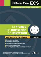 Couverture du livre « La France, une puissance en mutation ; nouveau programme, prépas commerciales ; tout-en-un pour réussir (2e édition) » de Alexandra Monot et Richard D'Angio et Stephanie Beucher aux éditions Breal