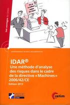 Couverture du livre « Idar (6d52) » de Falconnet Elodie aux éditions Cetim