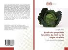 Couverture du livre « Etude des propriétés larvicides du ricin sur la teigne du chou » de Sadate Amadou aux éditions Editions Universitaires Europeennes