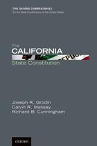 Couverture du livre « The California State Constitution » de Cunningham Richard B aux éditions Oxford University Press Usa