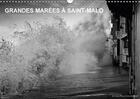 Couverture du livre « Grandes marees a saint malo calendrier mural 2018 din a3 hor - les grandes marees a saint mal » de Grandadam Photo aux éditions Calvendo