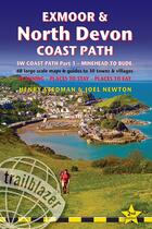 Couverture du livre « Exmoor & North Devon Cost Path (édition 2017) » de Henry Stedman et Joel Newton aux éditions Trailblazer