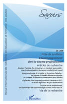 Couverture du livre « L'accompagnement dans le champ professionnel » de  aux éditions Editions L'harmattan