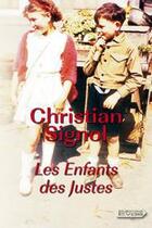 Couverture du livre « Les enfants des Justes » de Christian Signol aux éditions Vdb