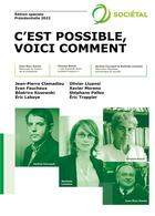 Couverture du livre « Revue societal : c est possible, voici comment » de Institut De L'Entreprise aux éditions Publishroom Factory