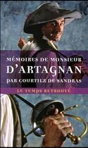 Couverture du livre « Mémoires de monsieur d'Artagnan » de Courtilz De Sandras aux éditions Mercure De France