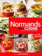 Couverture du livre « Normands en cuisine ; saveurs et art de vivre de Normandie » de  aux éditions Ouest France