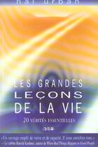 Couverture du livre « Grandes lecons de la vie - 20 verites ess. » de Hal Urban aux éditions Ada