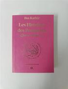 Couverture du livre « Les histoires des prophètes » de Ibn Kathir aux éditions Albouraq