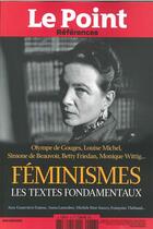 Couverture du livre « Le point references n 73 les textes feministes - mai 2018 » de  aux éditions Le Point