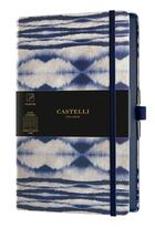 Couverture du livre « Carnet shibori grand format ligne mist » de Castelli aux éditions Castelli Milano