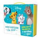 Couverture du livre « Mon histoire du soir : Disney classiques ; valisette ; les grands classiques » de Disney aux éditions Disney Hachette