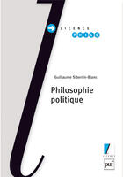 Couverture du livre « Philosophie politique (XIXe-XXe siècles) » de Guillaume Sibertin-Blanc aux éditions Puf