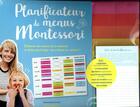 Couverture du livre « Mon planificateur de menus Montessori » de  aux éditions Marabout