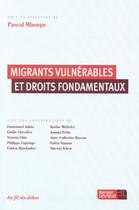 Couverture du livre « Migrants vulnérables et droits fondamentaux » de  aux éditions Berger-levrault