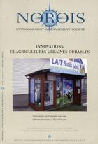Couverture du livre « INNOVATIONS ET AGRICULTURES URBAINES DURABLES » de Pur aux éditions Pu De Rennes