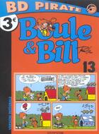 Couverture du livre « Boule & Bill Tome 13 : carnet de Bill » de Jean Roba aux éditions Dupuis