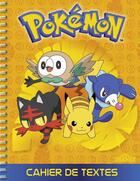 Couverture du livre « Pokemon - Cahier De Textes 2017-2018 » de Pokemon aux éditions Les Livres Du Dragon D'or