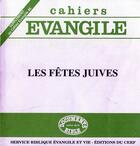 Couverture du livre « Cahiers Evangile Supplément numéro 86 Les fêtes juives » de La Maisonneuve Domin aux éditions Cerf