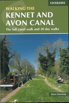 Couverture du livre « Walking The Kennet And Avon Canal » de Steve Davison aux éditions Cicerone Press