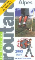 Couverture du livre « Guide Du Routard (édition 2003/2004) » de Philippe Gloaguen aux éditions Hachette Tourisme