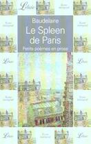 Couverture du livre « Spleen de paris (le) - petit poemes en prose » de Charles Baudelaire aux éditions J'ai Lu