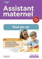 Couverture du livre « Assistant maternel ; tout-en-un (2e édition) » de Emily Bouquet et Virginie Chateaureynaud aux éditions Vuibert