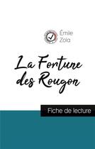 Couverture du livre « La fortune des Rougon de Emile Zola (fiche de lecture et analyse complète de l'oeuvre) » de  aux éditions Comprendre La Litterature