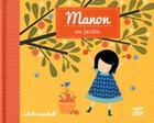 Couverture du livre « Les saisons de Manon ; Manon au jardin » de Natalie Marshall aux éditions Langue Au Chat