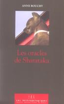 Couverture du livre « Les oracles de Shirataka » de Anne Bouchy aux éditions Pu Du Midi