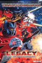 Couverture du livre « Transformers legacy, l'art des jouets : artbook » de  aux éditions Vestron