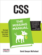 Couverture du livre « CSS ; the missing manual » de David Sawyer Mcfarland aux éditions O'reilly Media