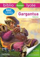 Couverture du livre « Gargantua » de Francois Rabelais aux éditions Hachette Education