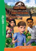 Couverture du livre « Jurassic World - la colo du crétacé Tome 19 : un combat sans merci » de Olivier Gay aux éditions Hachette Jeunesse