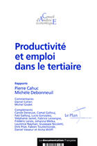 Couverture du livre « Productivite et emplois dans le tertiaire » de Pierre Cahuc et Michele Debonneuil aux éditions Documentation Francaise