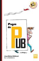 Couverture du livre « Pages de pub » de Jean-Michel Billioud et Manu Boiteau aux éditions Gulf Stream
