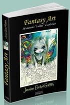 Couverture du livre « Fantasy art ; 36 oeuvres 