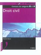Couverture du livre « Droit Civil » de Patrick Simon aux éditions Vuibert