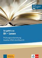 Couverture du livre « So geht's noch besser zu : allemand ; B1 ; lesen ; cahier d'activités » de  aux éditions La Maison Des Langues